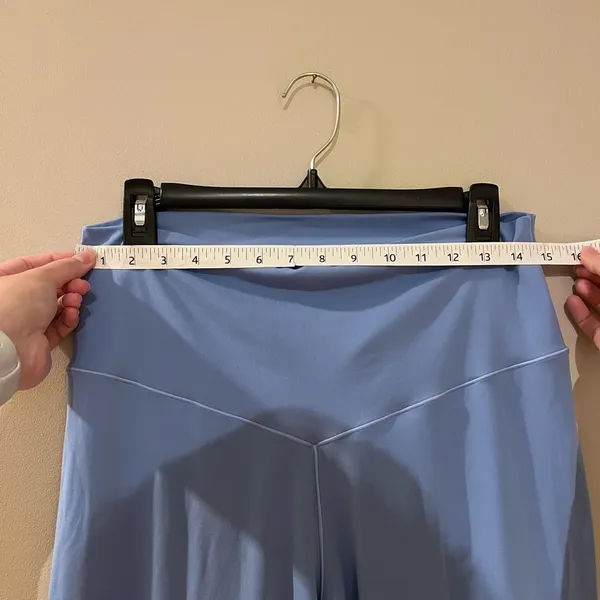 Aerie Offline High Waisted Blue Leggings Size XL - Image 6