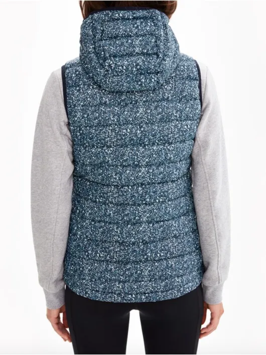 Lole Quilted Duck Down Vest Size Medium - Image 3