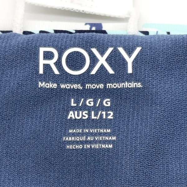 Roxy Swim Hipster Bikini Bottom Women Large Stretch‎ Full Coverage Surf Beach - Image 8
