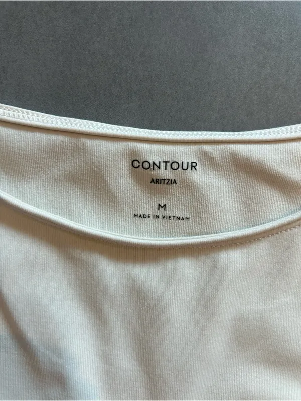 Aritzia Contour Shono Top | Light Birch - Image 4