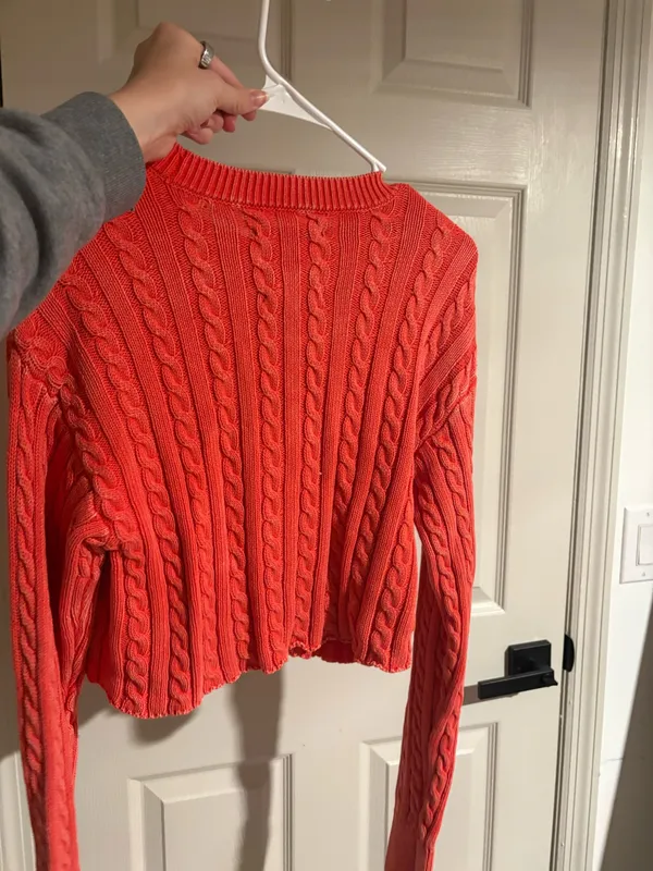 Aerie Cropped Sweater Knit - Image 5