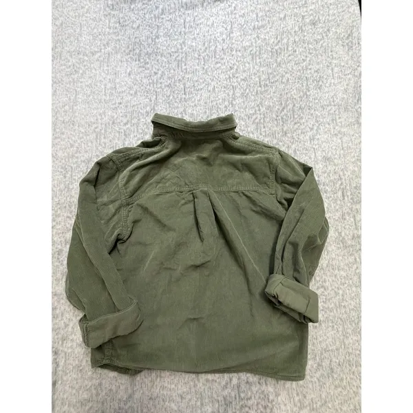Alpine Design Womens Olive Haze Corduroy Shirt Organic Cotton XS‎ ADW24301 - Image 5