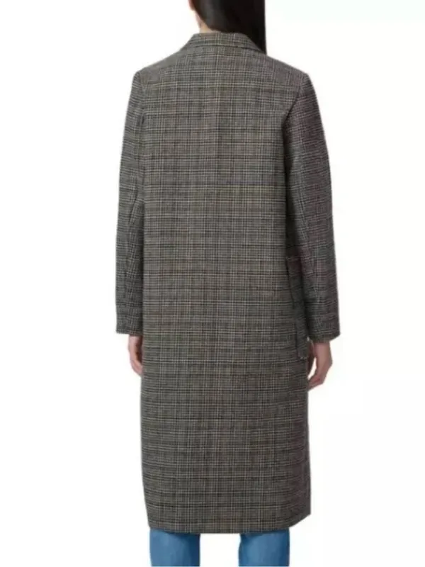 Bernardo micro-houndstooth tailored long duster coat- NWOT - Image 2
