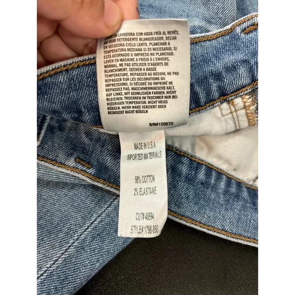 Citizens of Humanity Georgia‎ High Rise Bootcut Jeans Light Wash 28 X 32” Slit - Image 6