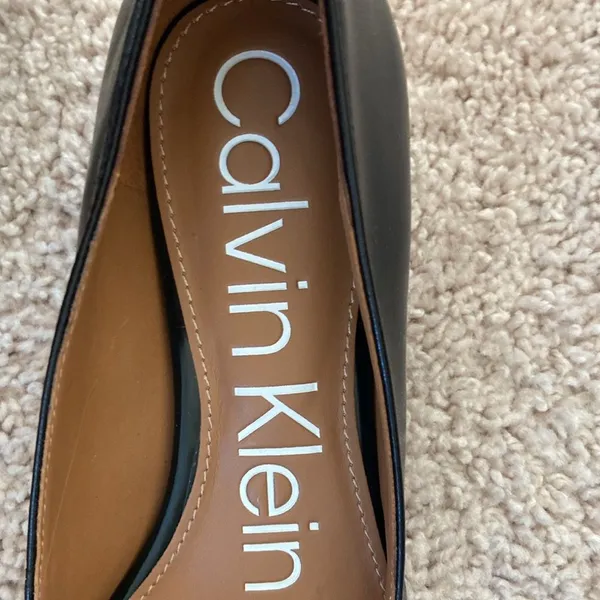 leather kitten heel. 7-7.5 - Image 9