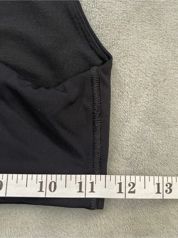 lululemon athletica Invigorate Black Sports Bra activewear yoga Pilates gym 2 - Image 7