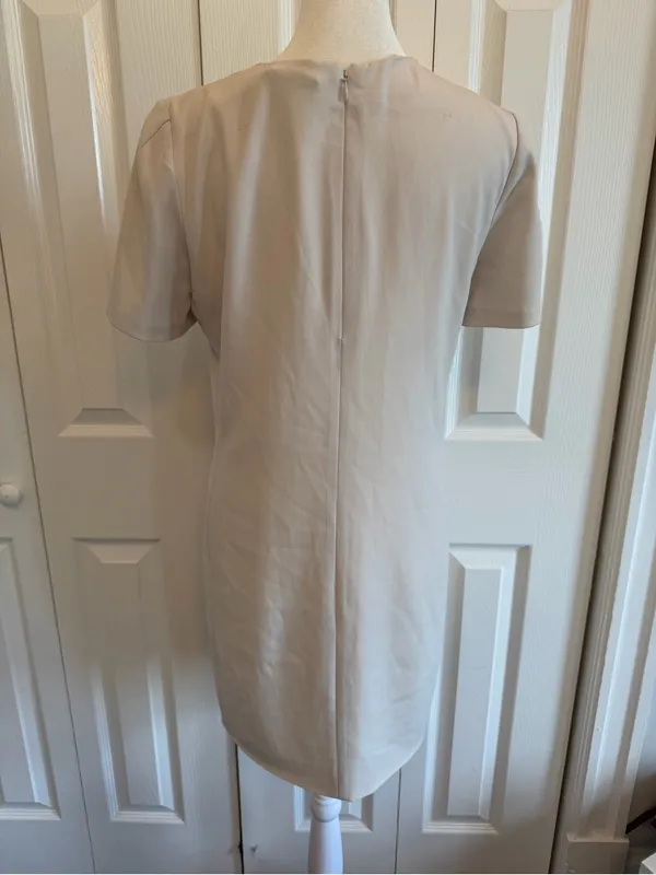 Aritzia Babaton Patricio Mini Sheath Dress Denude Professional Minimalist Size 4 - Image 3