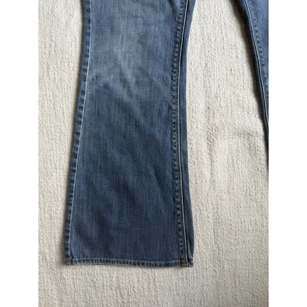 Y2K‎ American Eagle Womens Jeans Size 6 Short Artist Stretch Flare Low Rise - Image 2