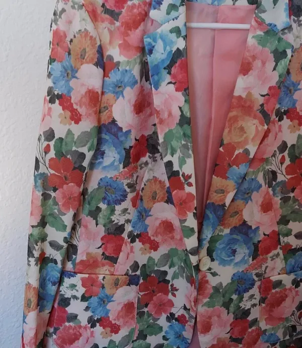 Suitblanco Floral Blazer - Image 4