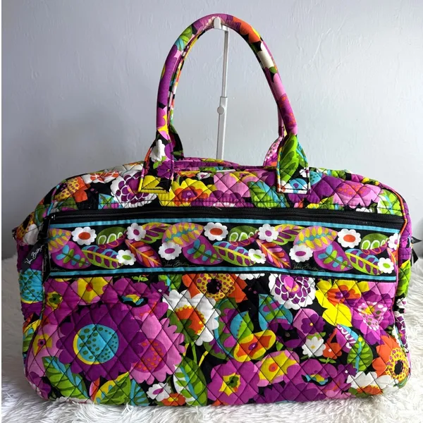 Vera Bradley Large Weekend Va Va Bloom Tote Shoulder Bag - Image 2