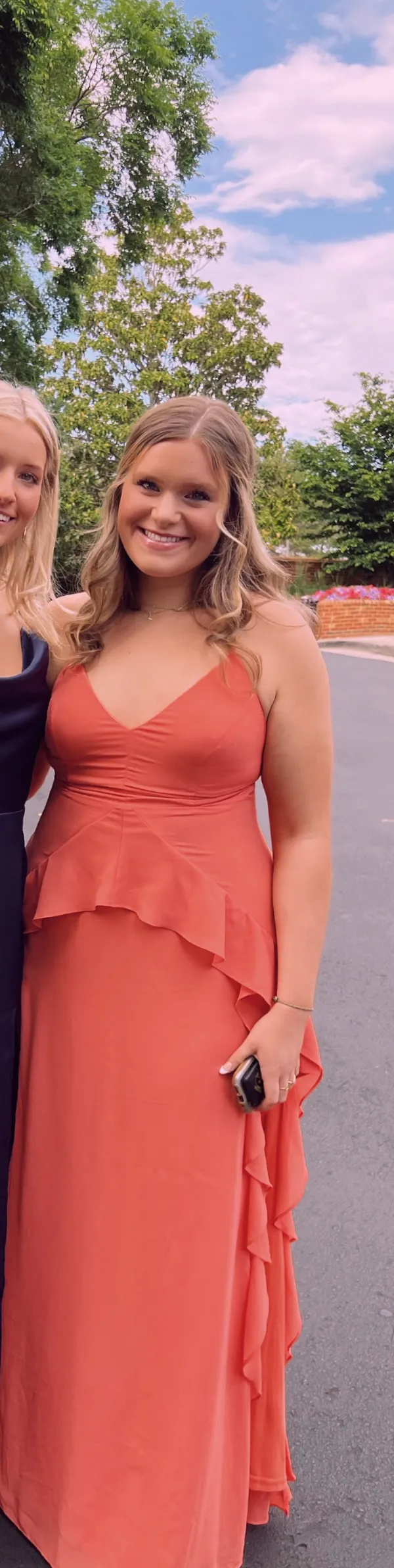 Lulus Peach Maxi Dress - Image 3
