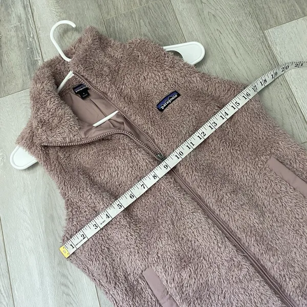 Patagonia Fleece Vest los gatos full zip collared womens Pink (small) gorpcore - Image 4