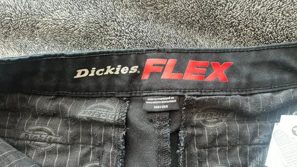Women’s Dickies Flex Twill Pants Relaxed Fit Straight Leg - Image 3