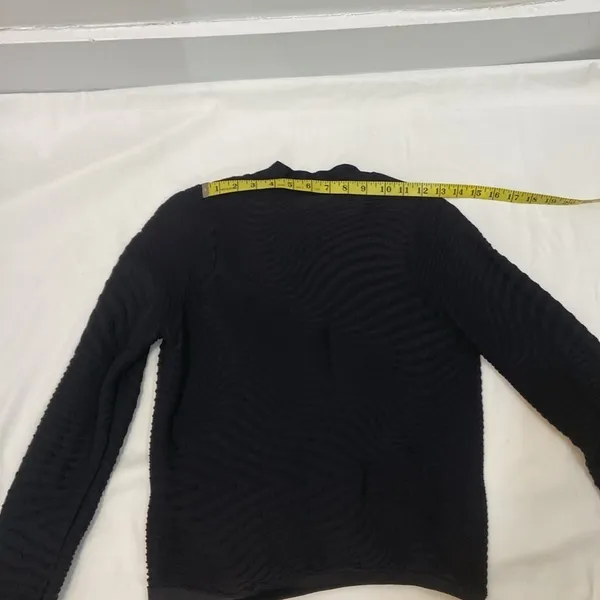 272 Nike Women’s Black Long Sleeve Spandex Muck neck Top .Size-Large. - Image 3