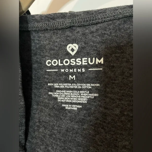 Colosseum NWT Charcoal Oklahoma State Cowboys Steeplechase Hooded Cardigan Sz M - Image 15