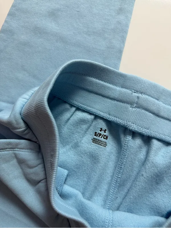 Under Armour Fleece Joggers, Blue, Size S - Image 4