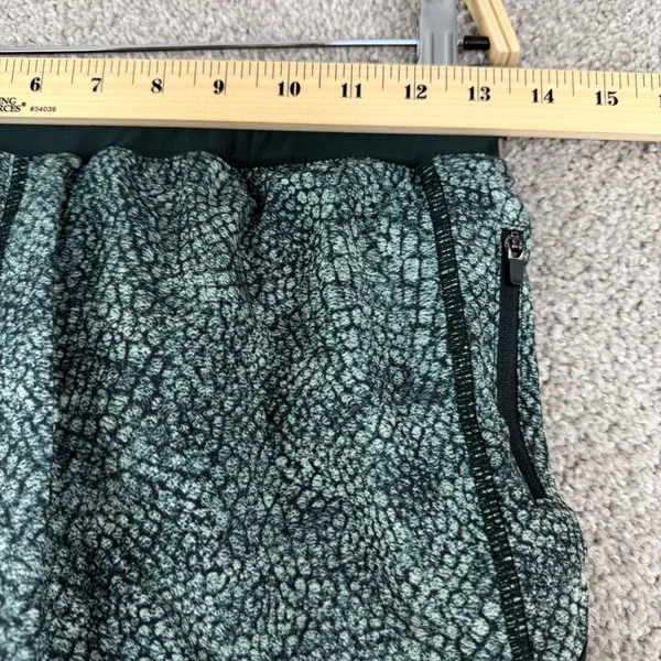 MPG Sport 2-in-1 Running Shorts Womens M Green Snake Print Mesh Activewear‎ Yoga - Image 4