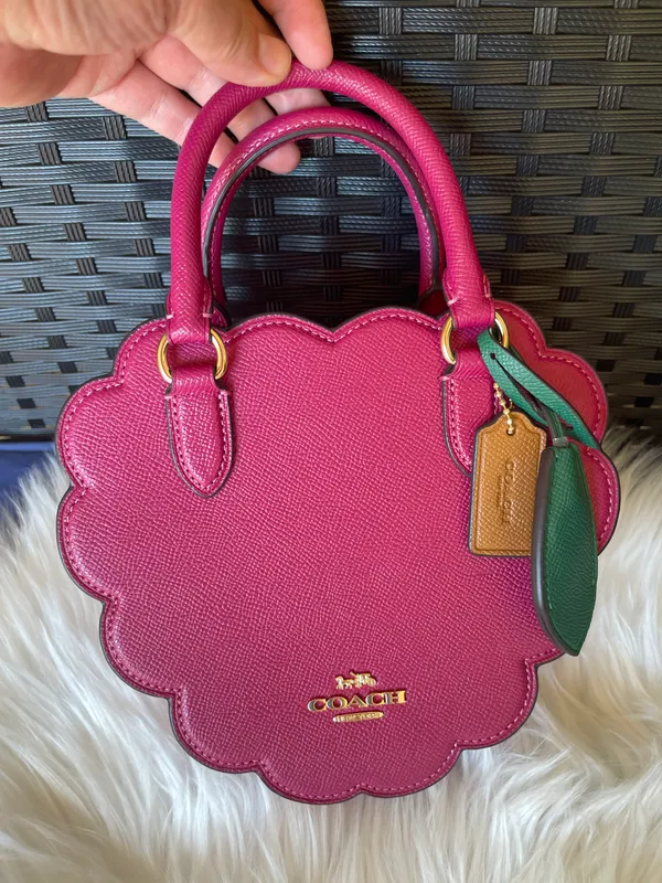 Coach Raspberry Crossbody Bag CR252 - Image 12