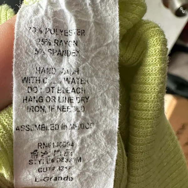See You Monday Strapless Ribbed Lime Green Bodycon Dress - Image 6
