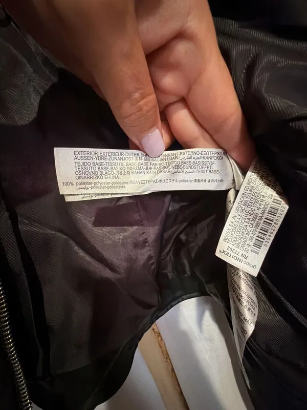 Zara Colorblock Faux Leather Moto Jacket - Image 3
