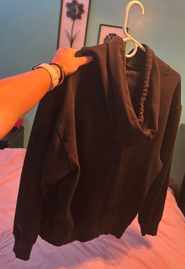 PINK Victoria’s Secret Black Hoodie - Image 3