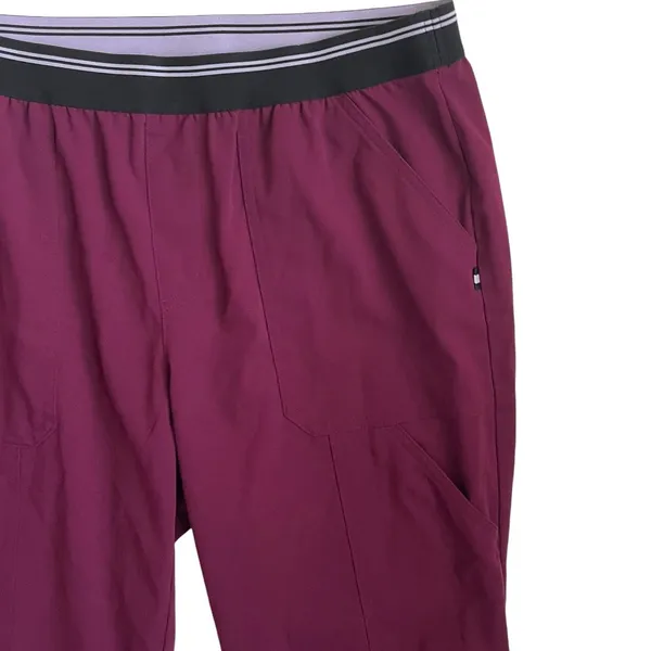 Beyond Scrubs Women Scrub Pants MP Maroon‎ Medical Uniform Nurse Workwear Dental - Image 9