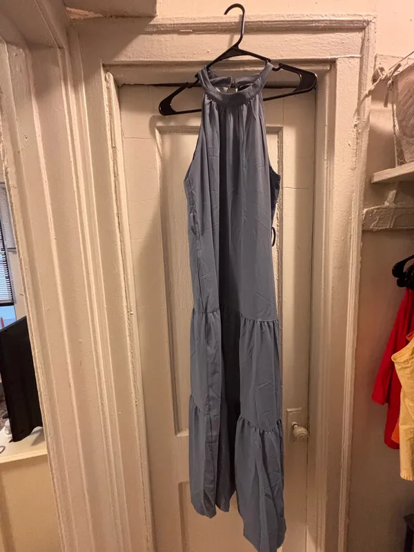 Dusty Blue Dress - Image 2