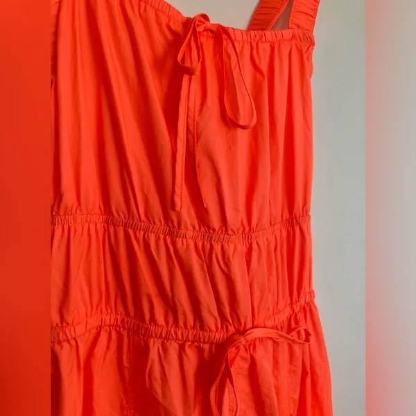 Free People Movement tropic sport one piece orange jumpsuit. Size medium - Image 6