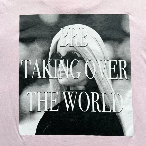 🔃Barbie Logo Pink Short Sleeve Tee Shirt - Image 5