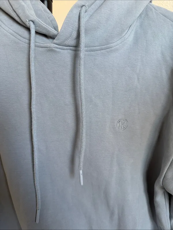 TYC Thick Cotton Gray Pullover Hoodie - Image 2