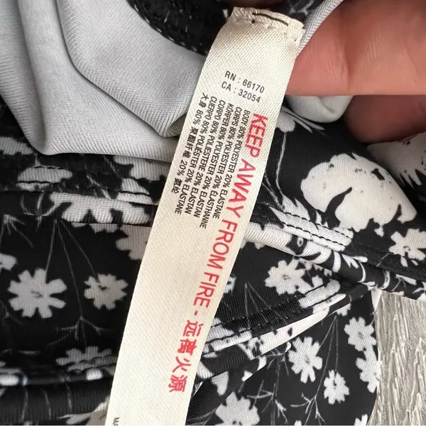 NWOT Free people‎ Movement Printed Lose Control Wrap Leggings Floral Sz S - Image 6