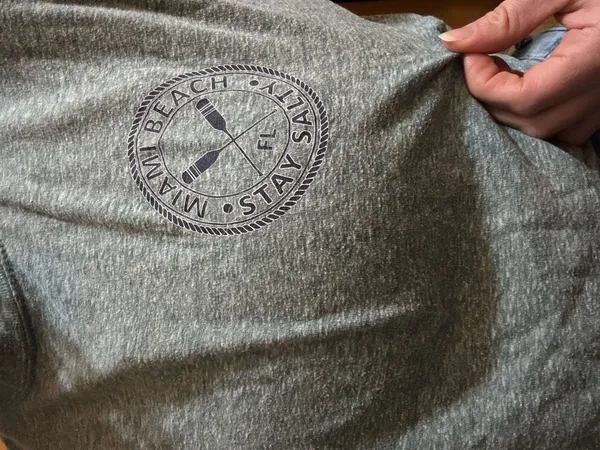 Miami Beach Long Sleeve Gray - Image 3