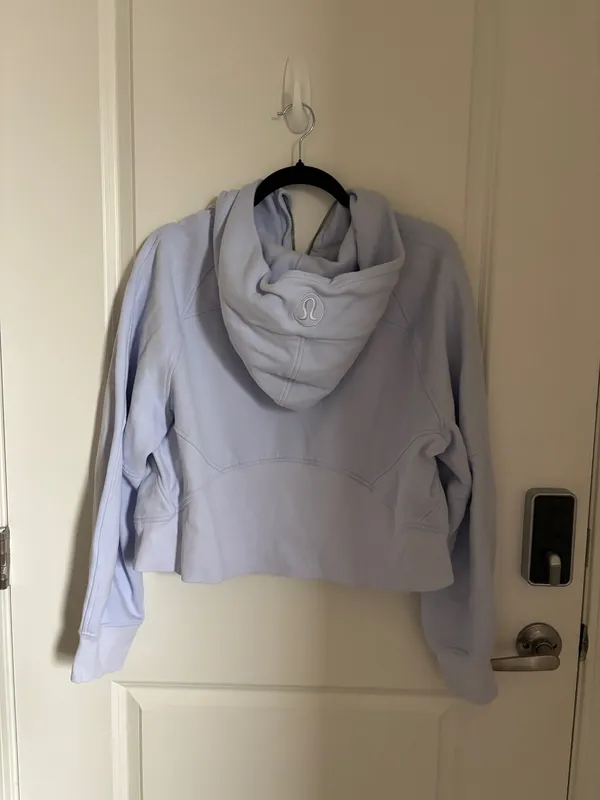 Lululemon Scuba Half-Zip Oversized Hoodie Light Blue/Periwinkle - Image 2
