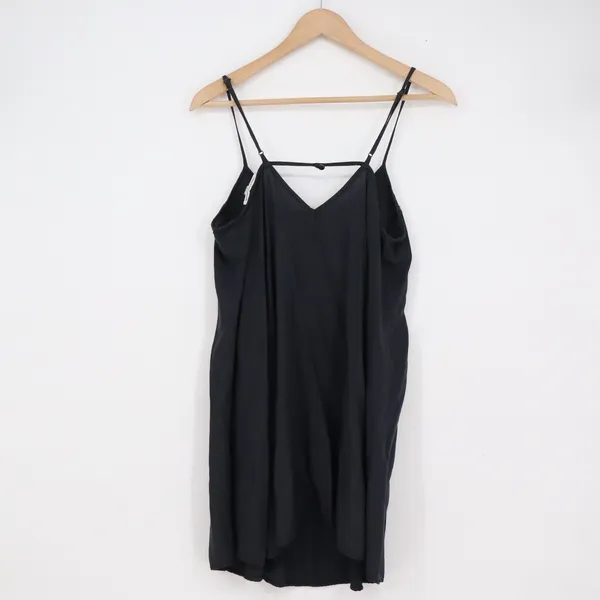 American Eagle Black Beaded Embroidered Camisole Tank Top Med - Image 4
