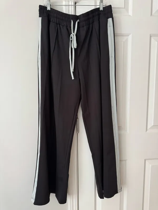 Anthropologie Daily Practice Side-Stripe Track Pants, Size XL - Image 5