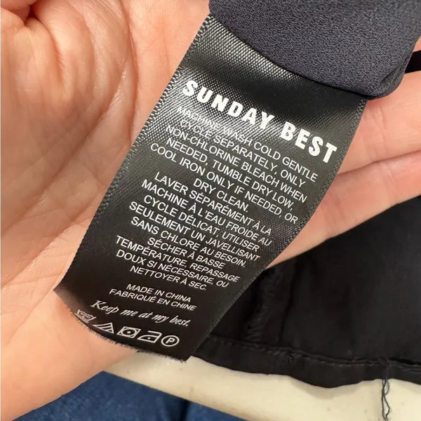 Sundays Best Revolve Black Sleeveless Mini Dress Womens 00 Classic Preppy Twee - Image 12