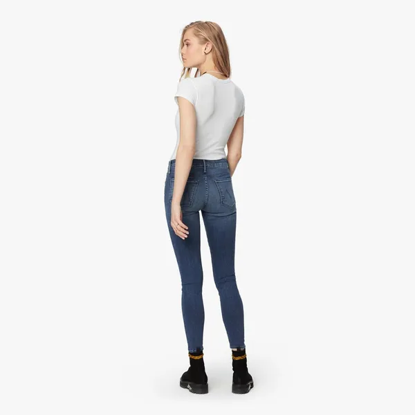 Mother Denim - High Waisted Looker Jeans - Image 4