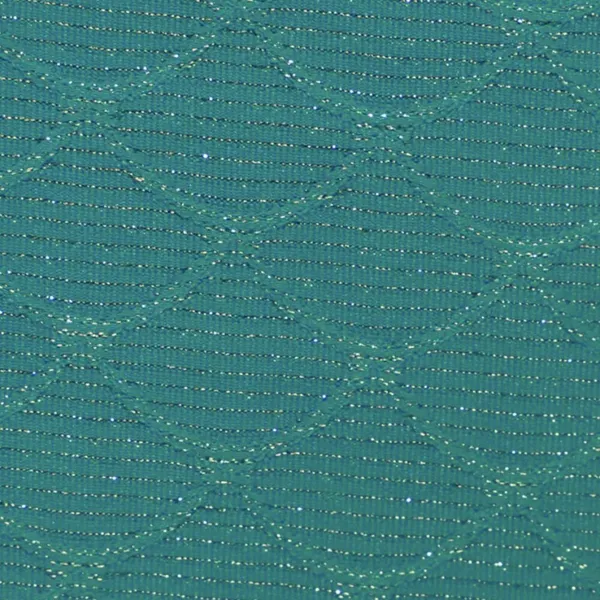 BERLOOK Dark Green Lurex Jacquard Triangle Bikini Top ONLY 22 - Image 10
