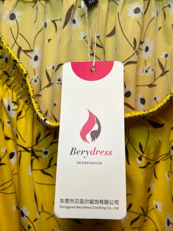 NWT Berrydress Yellow Floral Tiered Maxi Skirt Size XL - Image 3