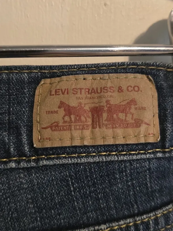 Levi's Dark Indigo Straight Leg Jeans - Women's - Image 9
