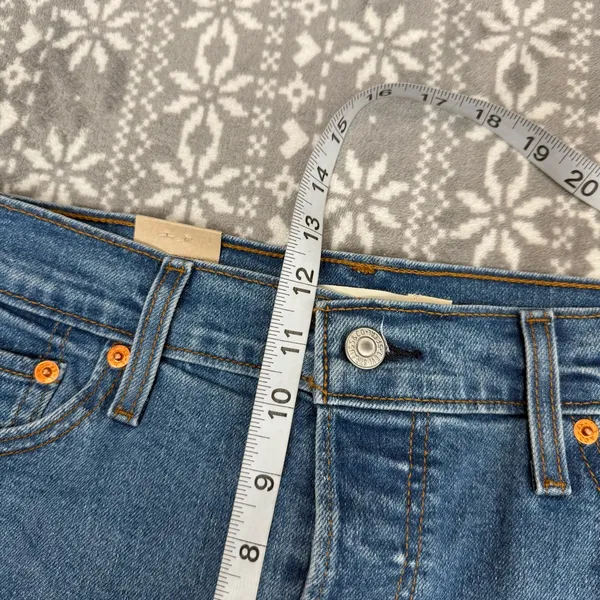 NWT Levi's Women's Wedgie‎ Straight HighRise Stretch Jeans Size 32 x 28 - Image 10