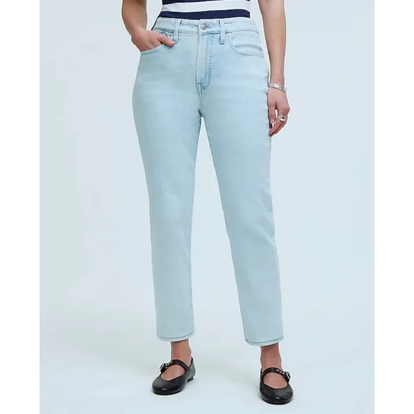Madewell The Curvy Perfect Vintage Jean Chesthunt Wash Blue High Waist US 27 NWT - Image 2