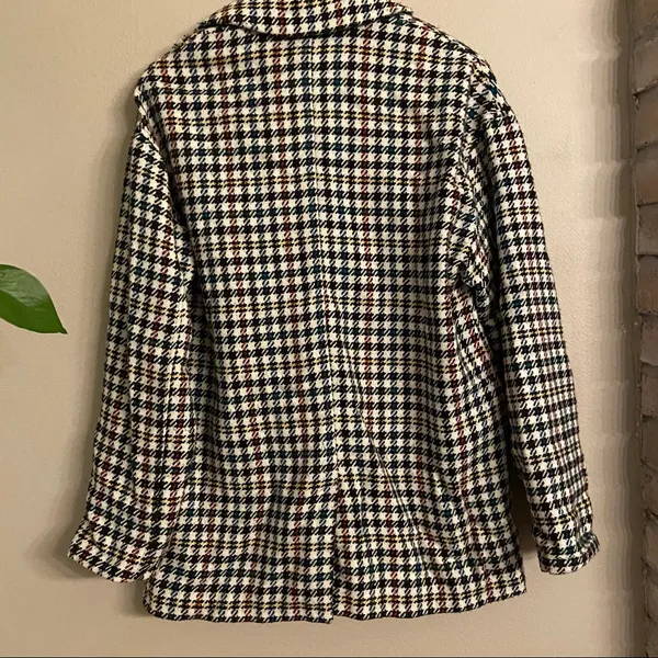 ZARA TRF Houndstooth Jacket‎ - Image 4