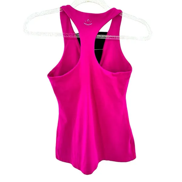 Beyond Yoga Sleek Stripe Raise it Higher Tank Top Wildberry Size Small‎ - Image 4