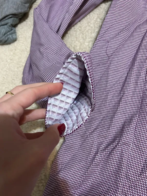 Checkered Button Up Shirt Size L - Image 4