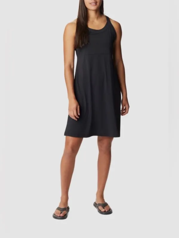 COLUMBIA Black Sleeveless Omni- Freeze UPF50 PFG Double Springs Dress - Image 5