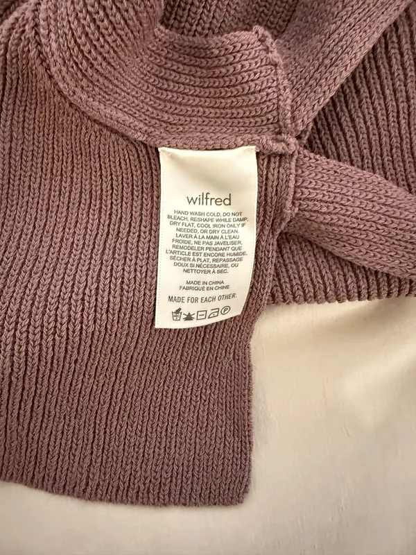 Aritzia Wilfred Knit Tie-Back Tank Top - Image 6