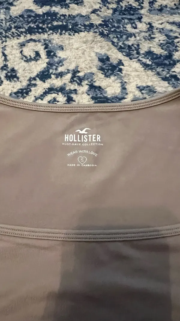 Hollister Seamless Square Neck Baby Tee - Image 2