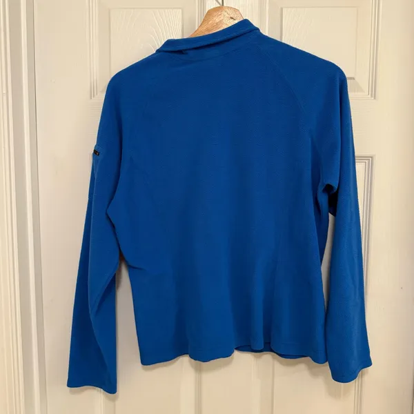 EUC Vintage L.L. Bean Lightweight Quarter-zip Fleece Pullover - Image 2