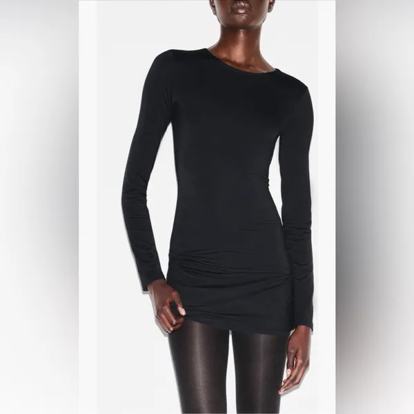 SKIMS Smooth Layers Crew-Neck Mini Dress, Size Large , $98 - Image 14